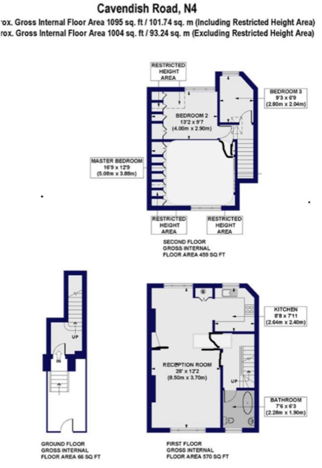 2 Bedroom Maisonette - Family rental
